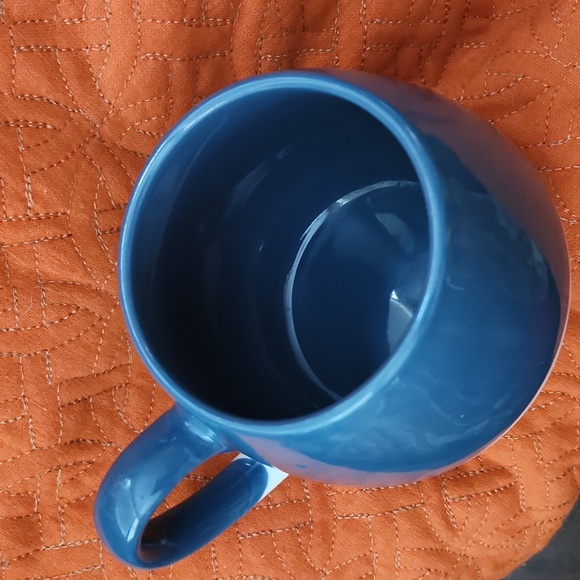 Fuji Boeki-looking mug, LG Sz, Stoneware, Nantucket Blue, excellent like new! - Picture 4 of 9